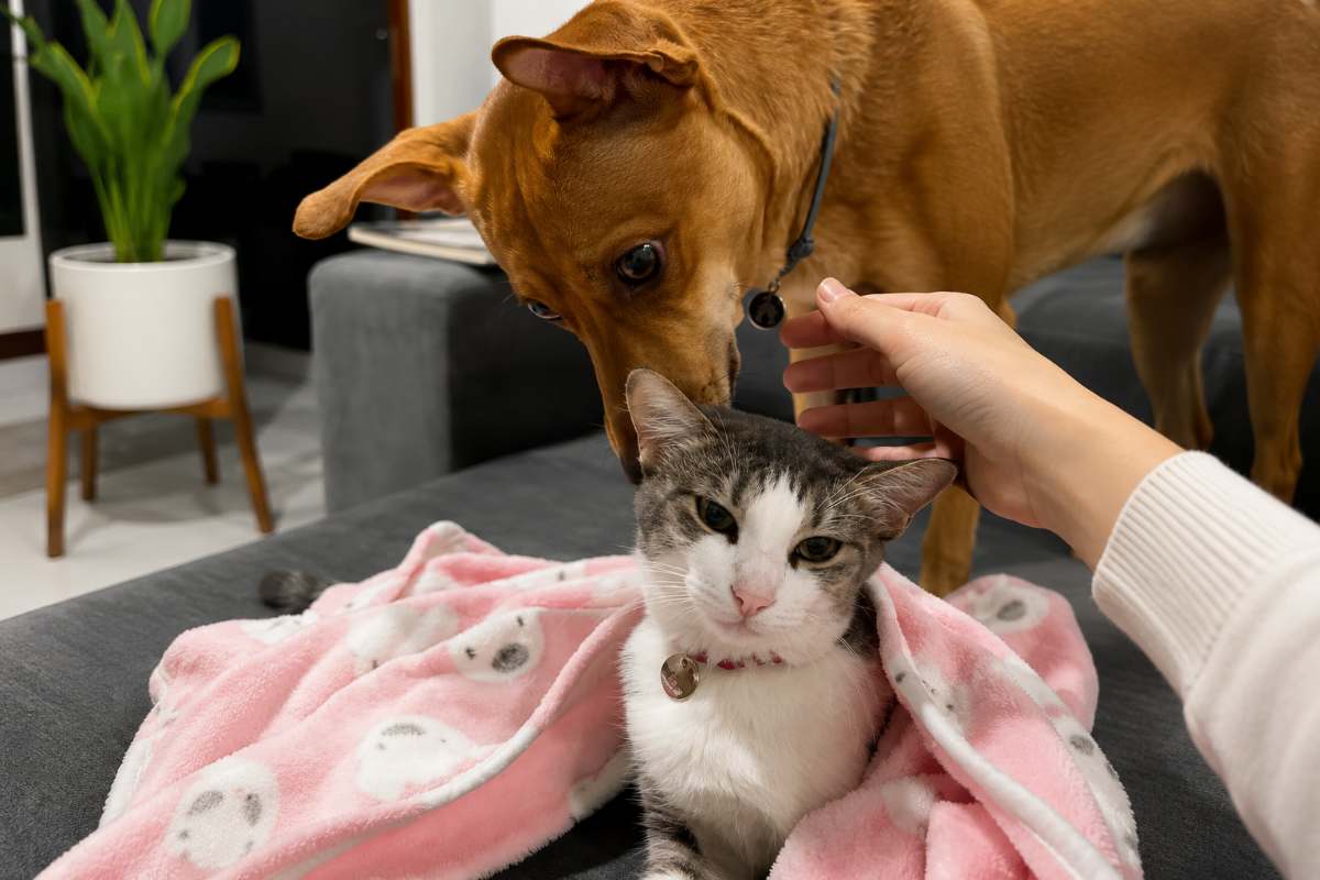 cane e gatto 