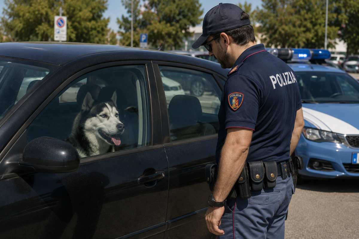 cane e polizia 